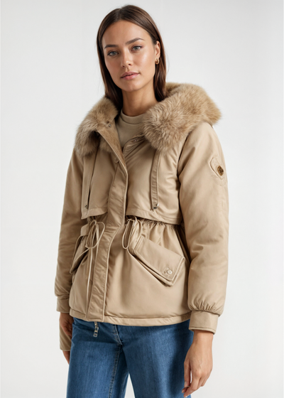 Arabella Fuskpäls Parka