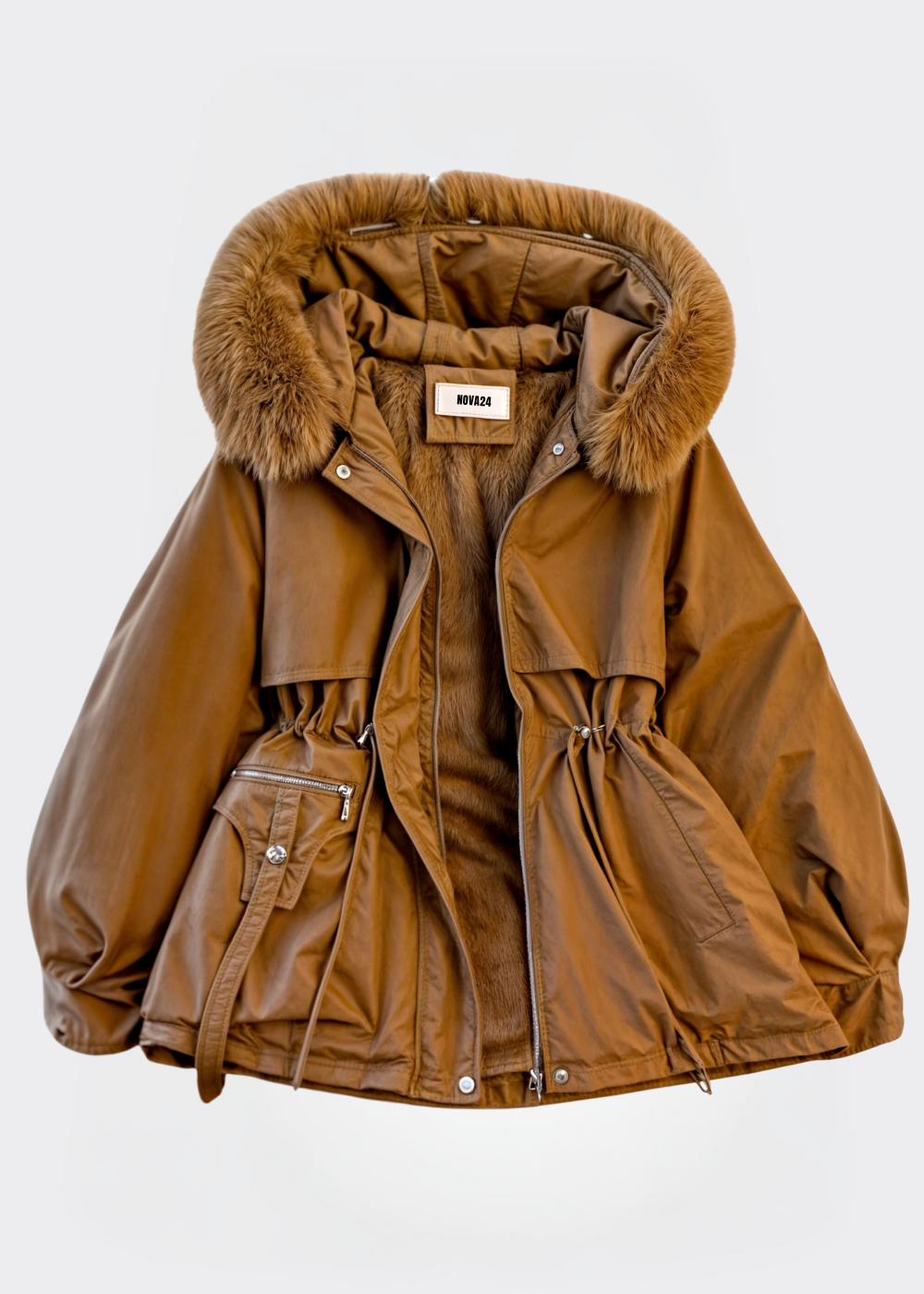 Arabella Fuskpäls Parka