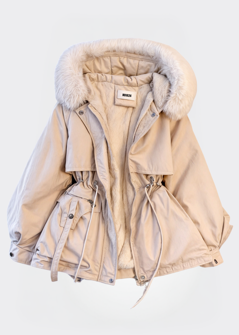 Arabella Fuskpäls Parka
