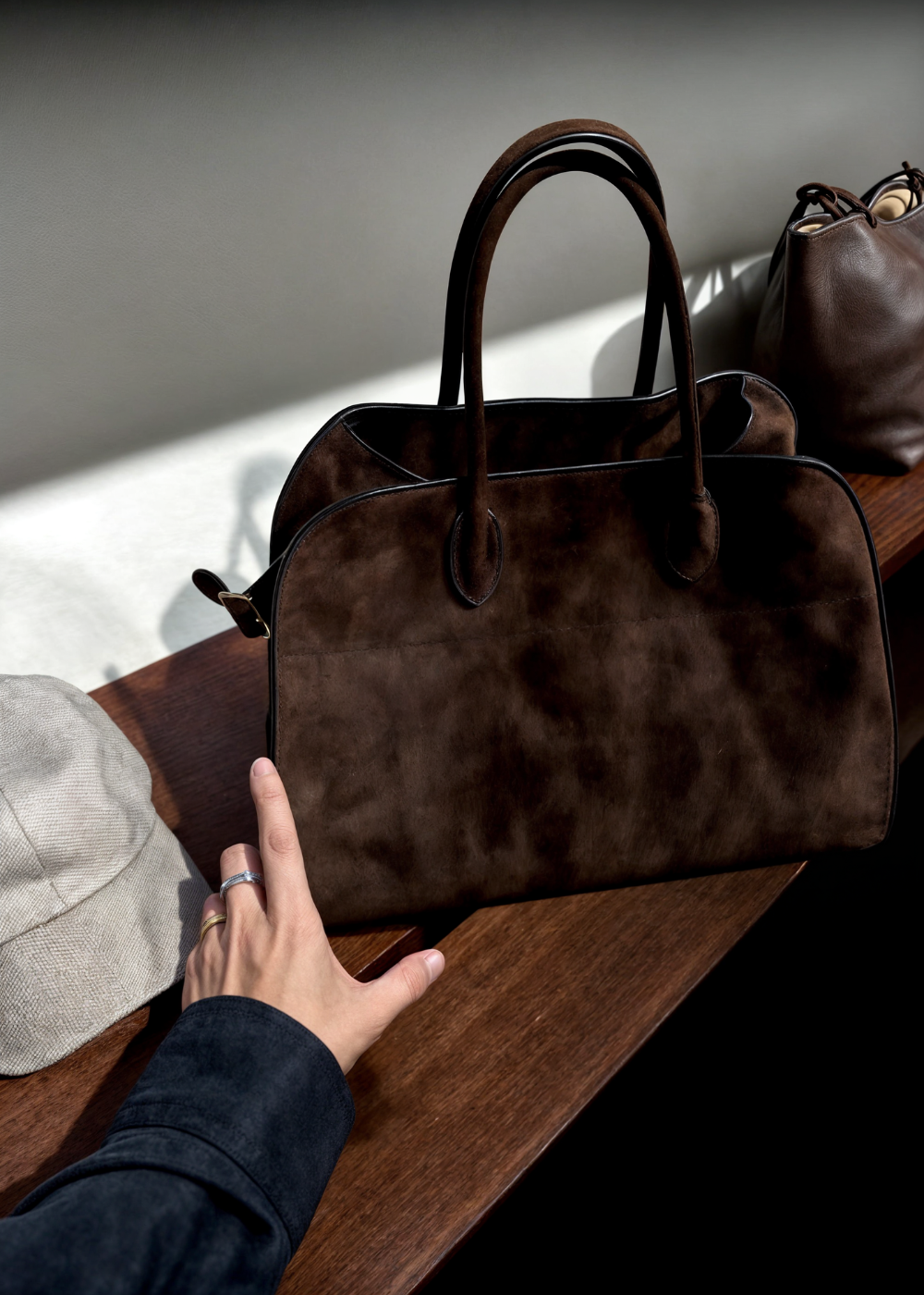 Aurora Suede Axelväska BB