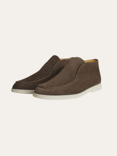 Suede City Loafers – Mörkgrå