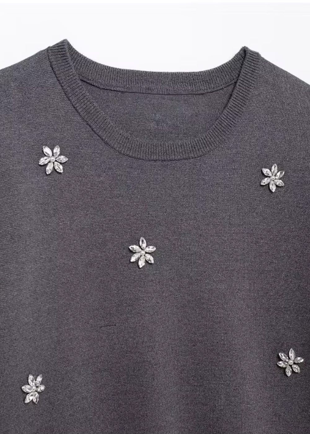 Elena Stickad Kjol & Top Set