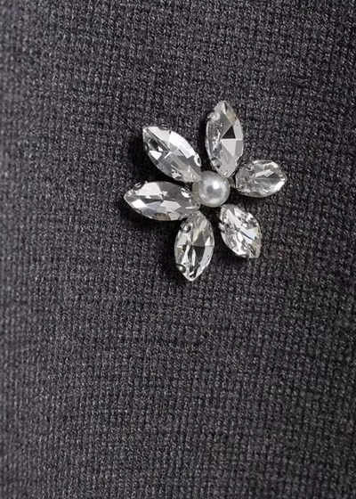 Elena Stickad Kjol & Top Set