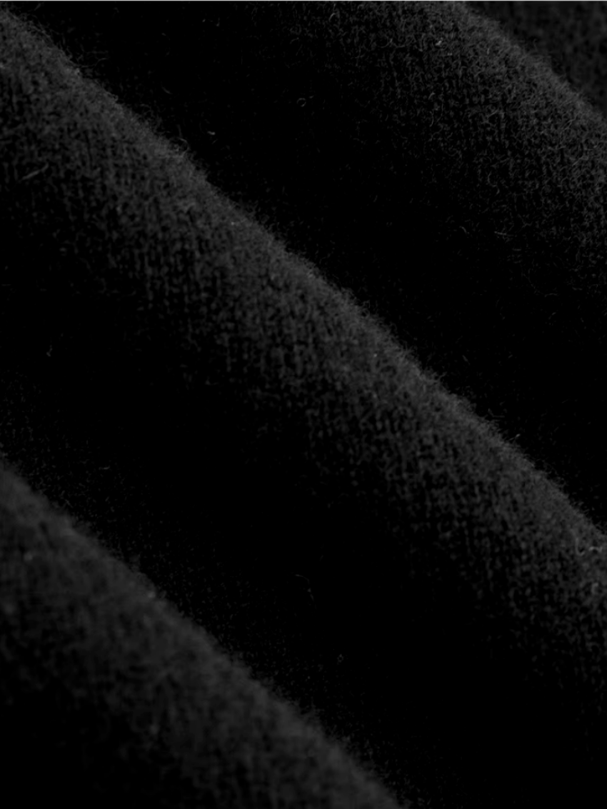 Cashwool T-shirt Svart