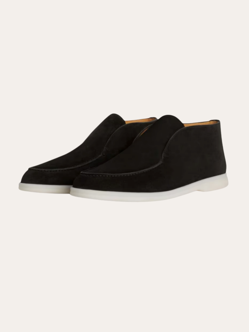 Suede City Loafers - Djup Svart
