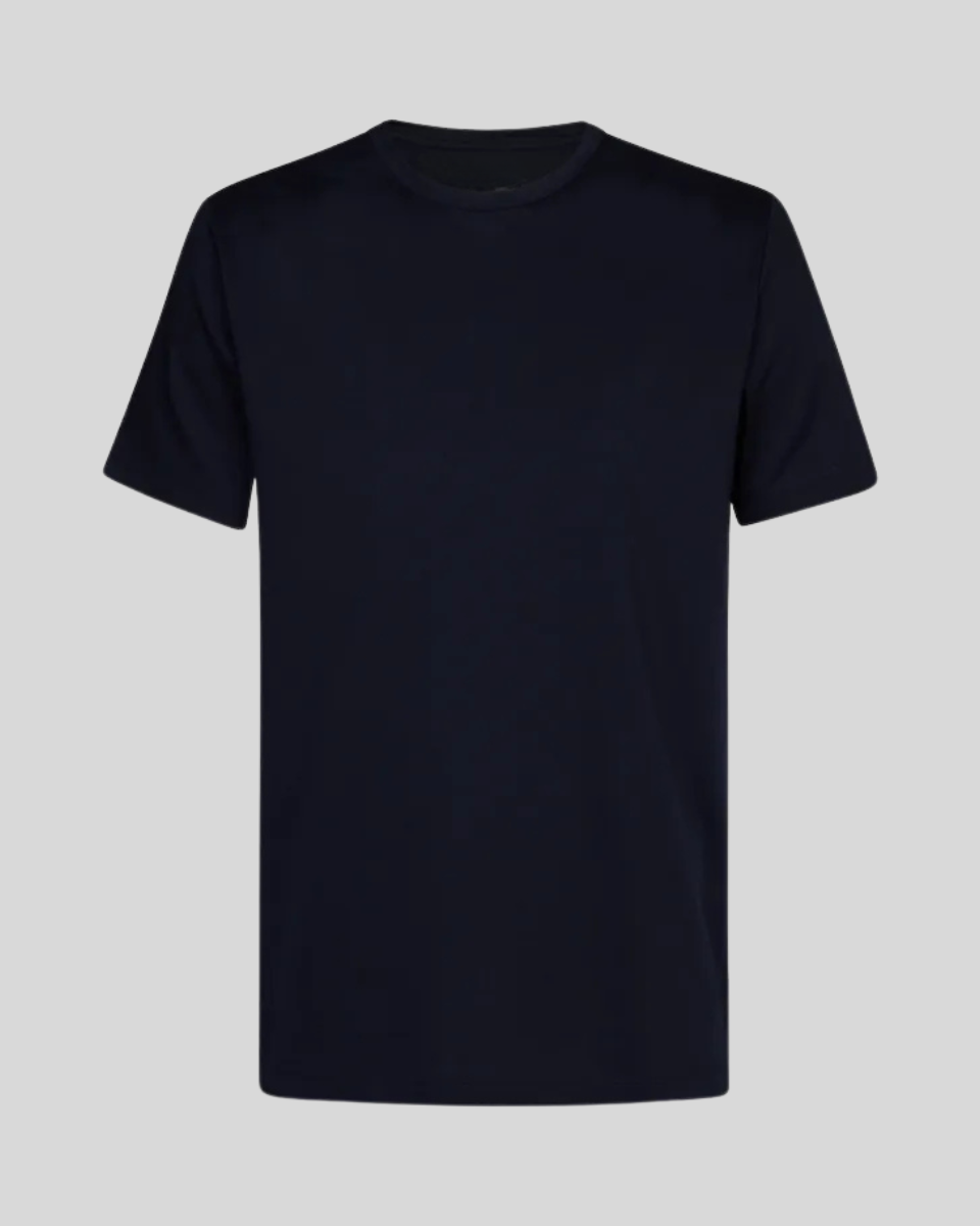 Signature Supima T-shirt – Marinblå