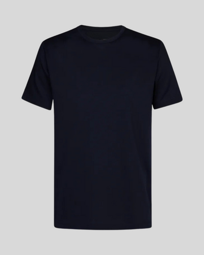 Signature Supima T-shirt – Marinblå