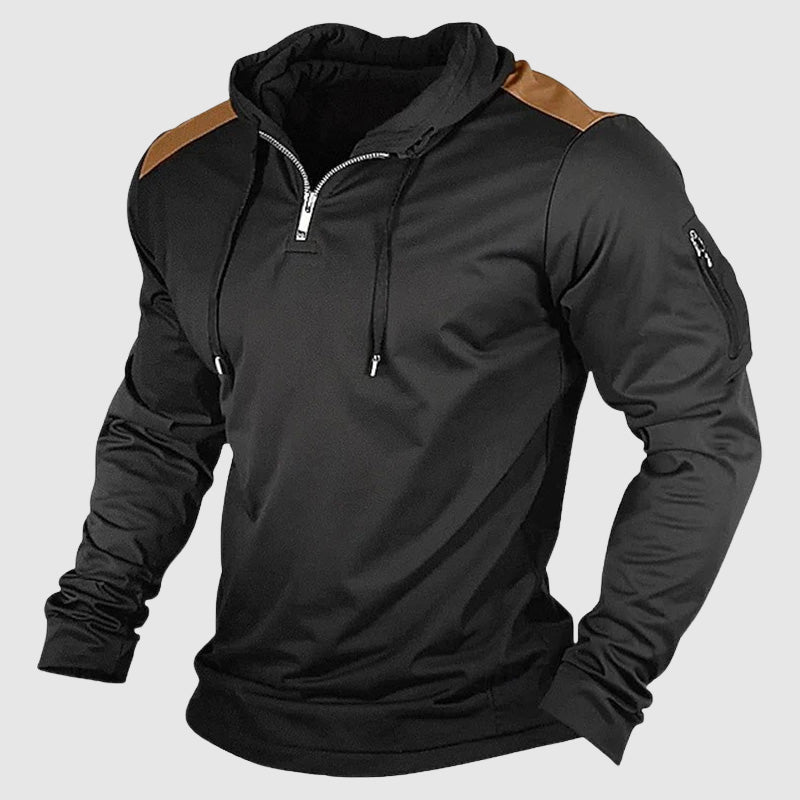 Utomhus Streetwear Zip-Up Herr Casual Hoodie