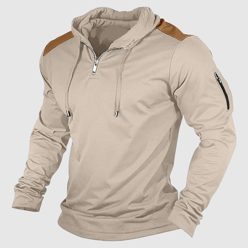 Utomhus Streetwear Zip-Up Herr Casual Hoodie
