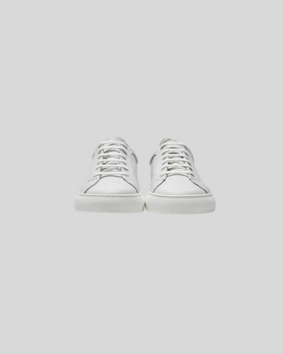 Läder Oxford Sneakers - Vit