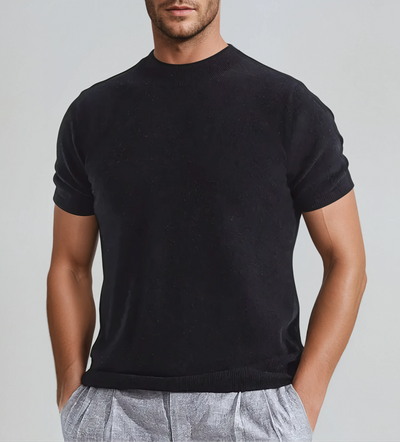 Cashwool T-shirt Svart