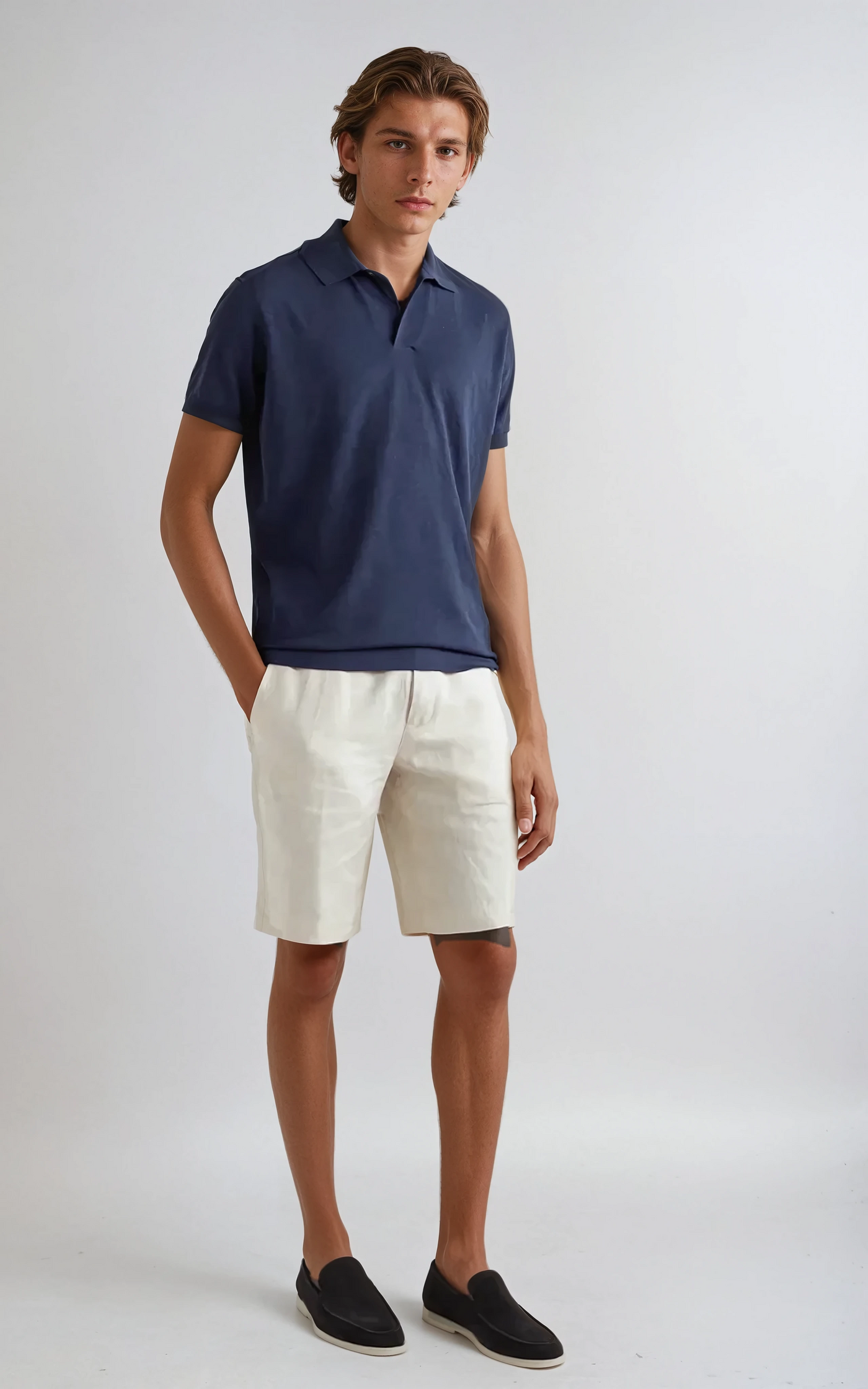 Finskor i Saffiano – Svart